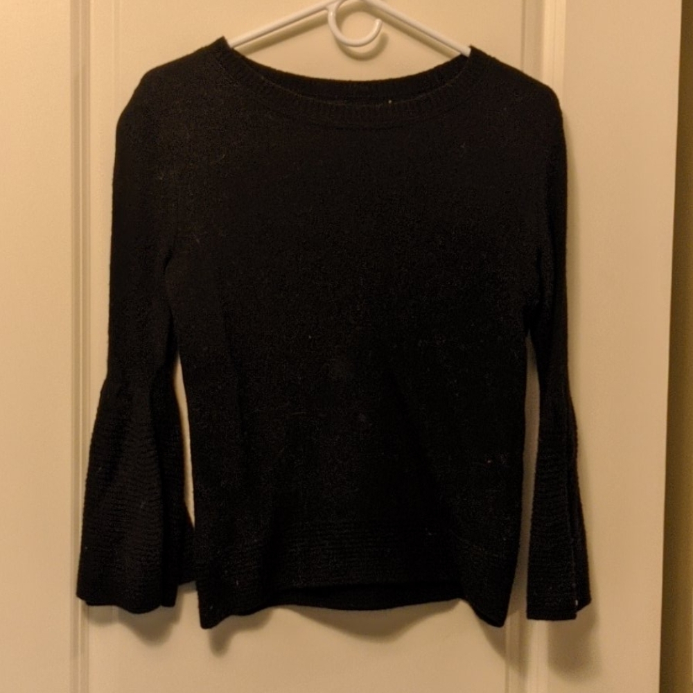 Bell sleeve sweater